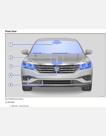 volkswagen passat 2022 owners manual